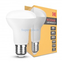 Kodak ampoule LED spot R63 9W E27 2700°K