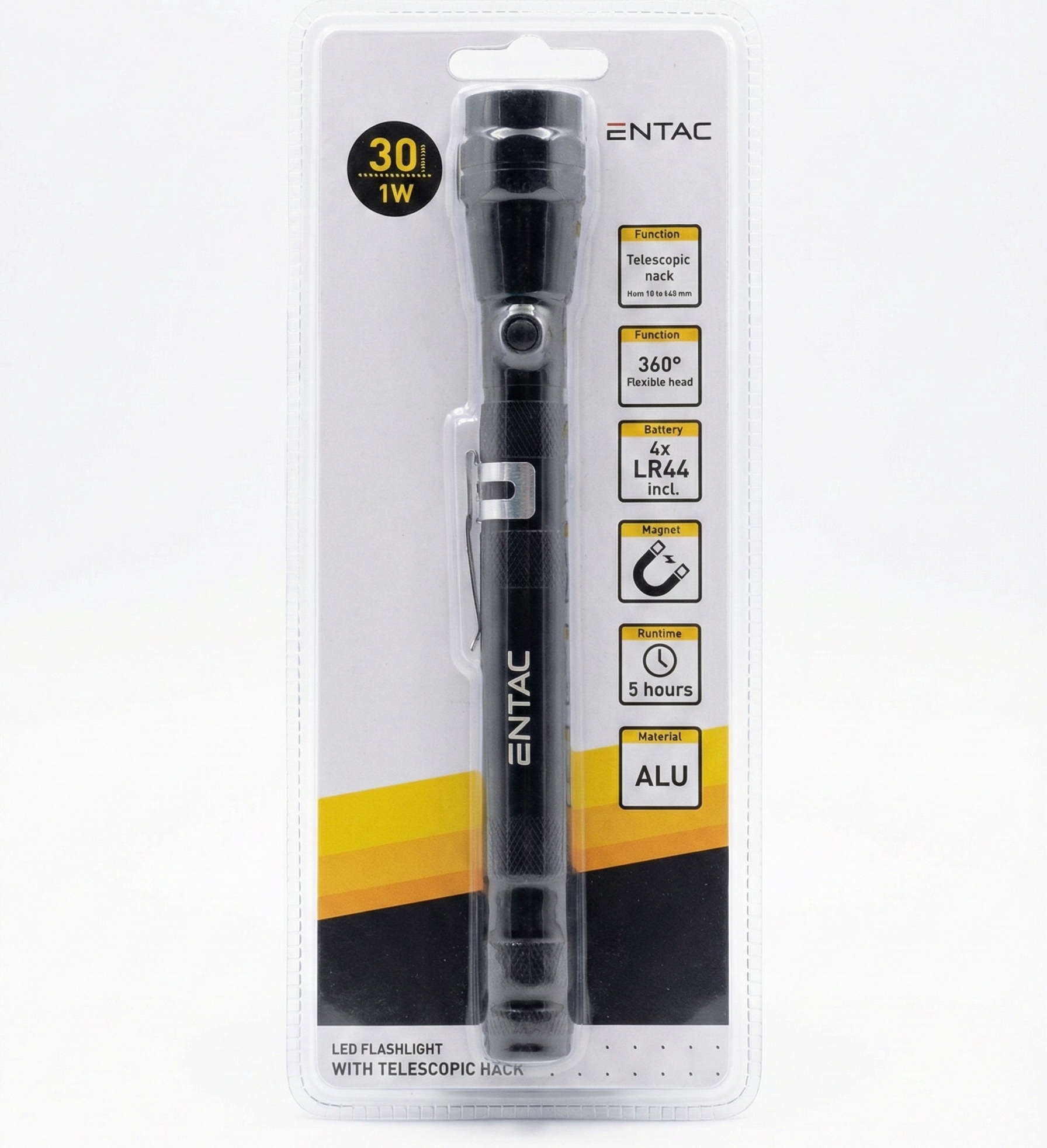 TORCHE TELESCOPIQUE 1W