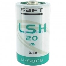 1 pile Saft format D 3.6V 13Ah