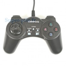 Omega manette de jeu tornado PC filaire