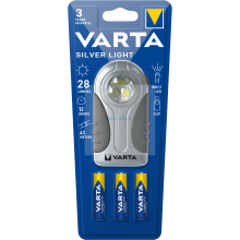 Boitier plat 3 LEDS + 3 piles AAA