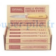 Display de 6 Boîtes de 2 Office N°112  + 1 office N°112  hêtre, vernis naturel